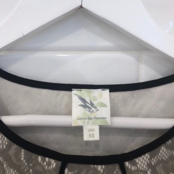 Anthropologie Piped Peplum Lace Tank - Picture 5 of 7